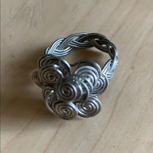 Handmade Spiral Ring, size 7